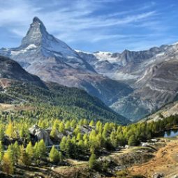 Mieten Sie das Matterhorn in Zermatt, Schweiz.